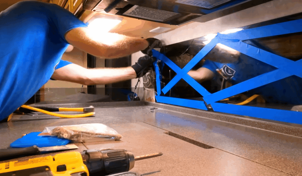 Stylish RV Living Areas and Accent Walls